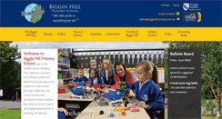 Desktop Screenshot of bigginhillprimary.com